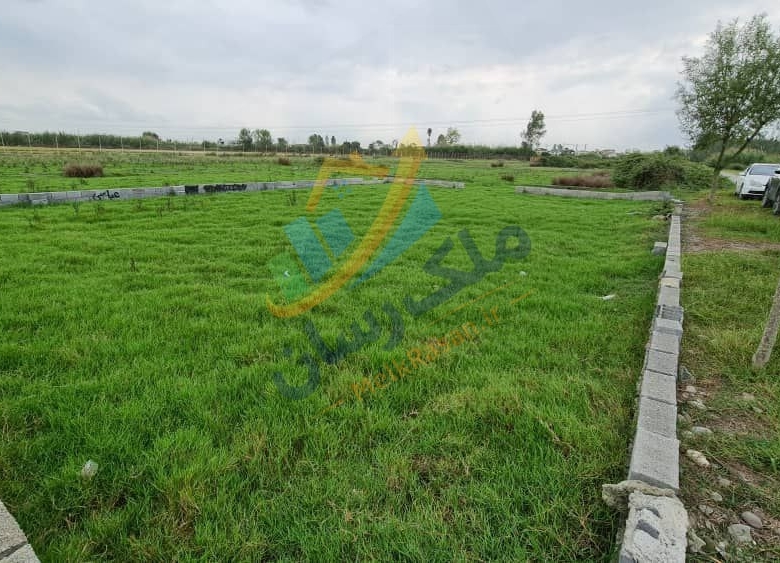 ملک باغی ۲۵۰ متری سنددار نزدیک ساحل محمودآباد با قابلیت ساخت ویلا باغ زیبا