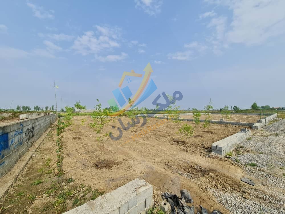 زمین باغی بالای ۵۰۰ متر مناسب ساخت ویلا در مسیر آمل به سرخرود