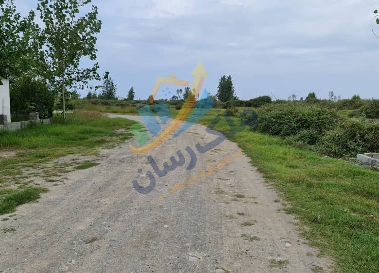 ملک باغی ۲۵۰ متری سنددار نزدیک ساحل محمودآباد با قابلیت ساخت ویلا باغ زیبا