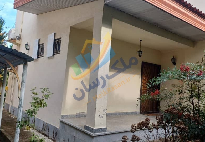 ویلا دوبلکس شهرکی در نوشهر با ۲۷۰ متر زمین و ۲۰۰ متر بنا، ویوی ابدی جنگل و موقعیت پایه کوه نمای ویلا