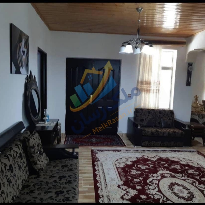 ویلا باغ در نجارده نوشهر با ۱۲۱۴ متر زمین و ویلای ۱۵۰ متری بازسازی شده با ویو جنگلی نمای سالن