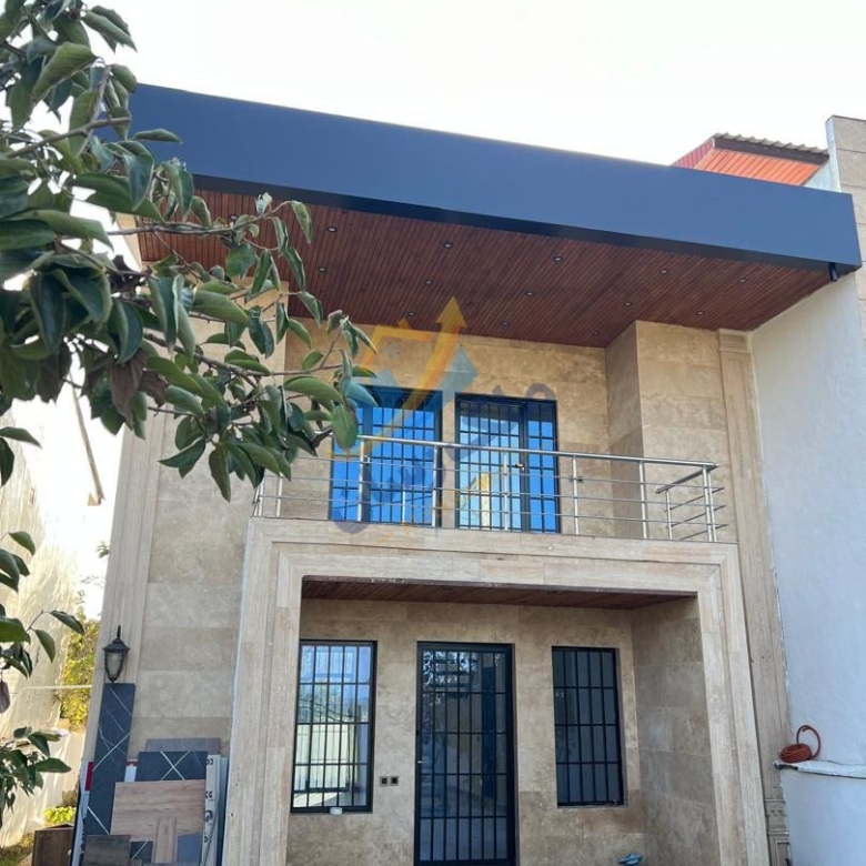 ویلا دوبلکس در کلوده شرقی محمودآباد با ۱۸۵ متر زمین و ۱۵۰ متر بنا و ویو جنگل نمای ویلا