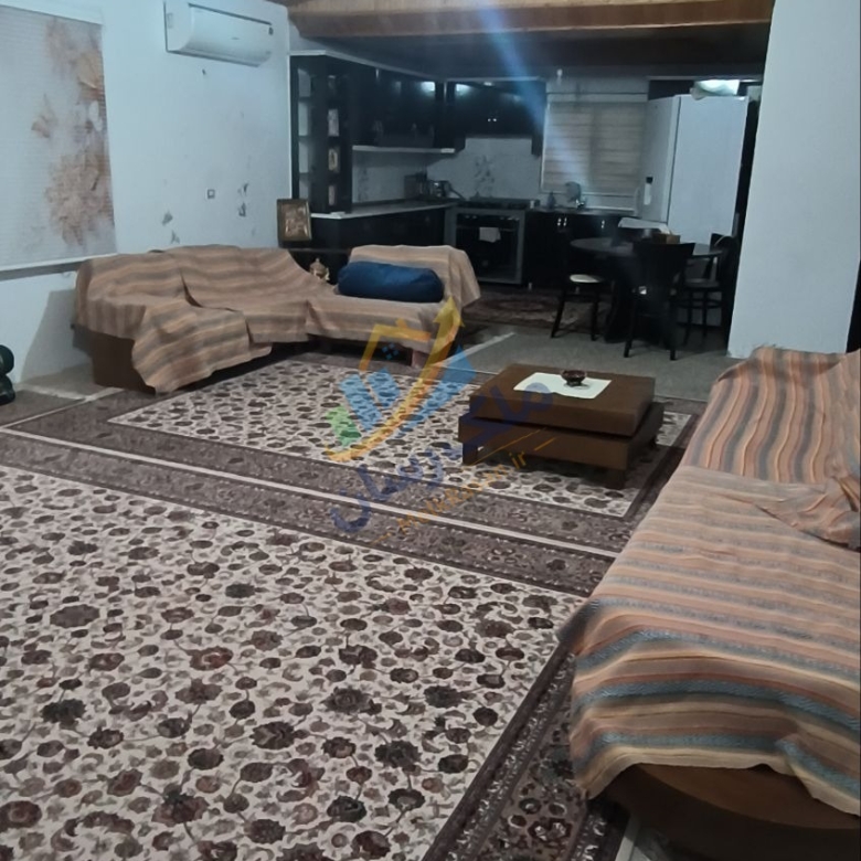 ویلا فلت شهرکی در انارور نوشهر ۲۵۰ متر زمین ۱۲۰ متر زمین نمای سالن