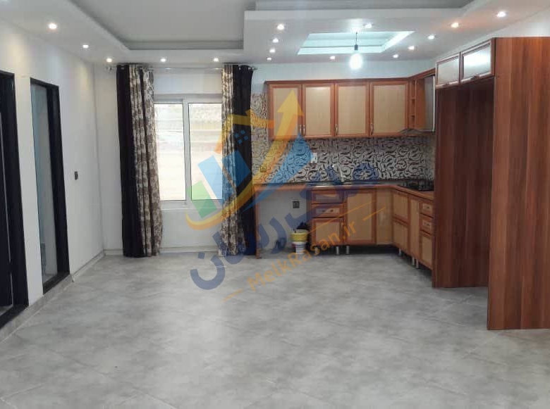 ویلا باغ در ملکار نوشهر با ویوی ابدی جنگل | ۲۵۰ متر بنا ۴۵۰ متر زمین نمای آشپزخانه