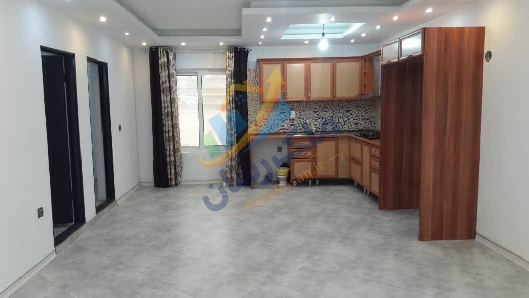 ویلا باغ در ملکار نوشهر با ویوی ابدی جنگل | ۲۵۰ متر بنا ۴۵۰ متر زمین نمای آشپزخانه