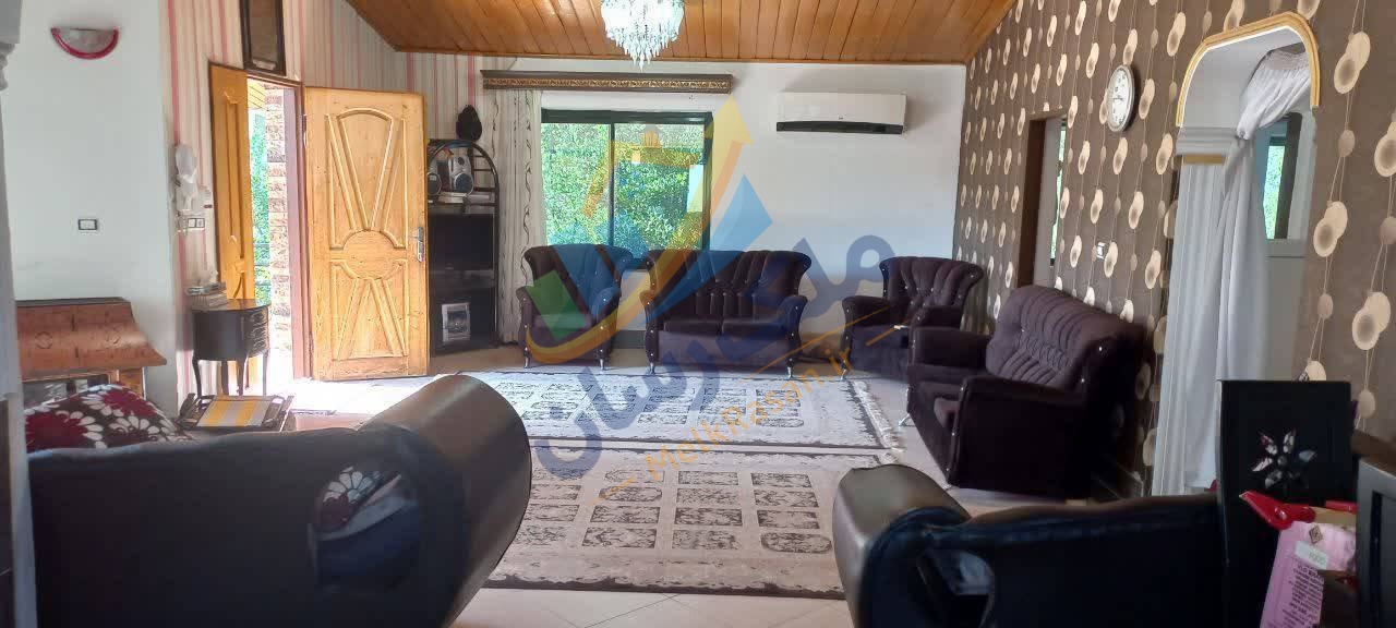ویلا باغ در ملکار نوشهر با ویوی ابدی جنگل | ۲۵۰ متر بنا ۴۵۰ متر زمین نمای سالن